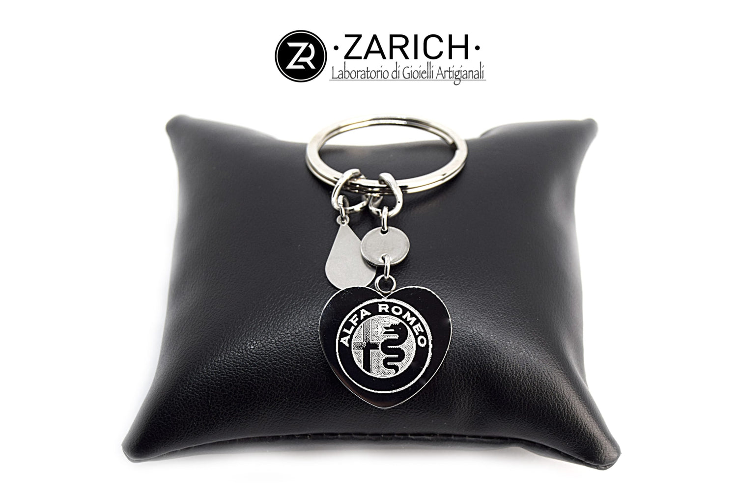 Keychain with Heart Easy Assembly