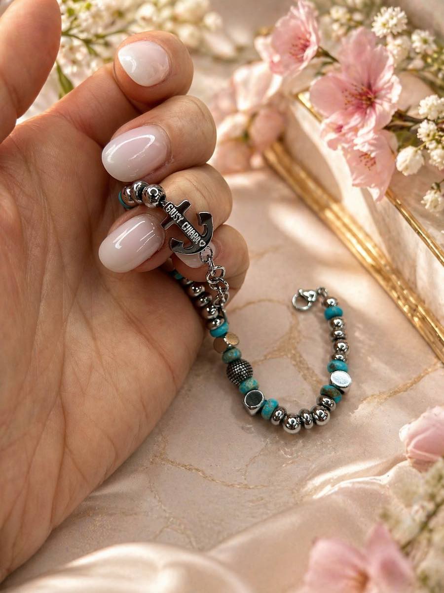Bracciale Anchor Blue