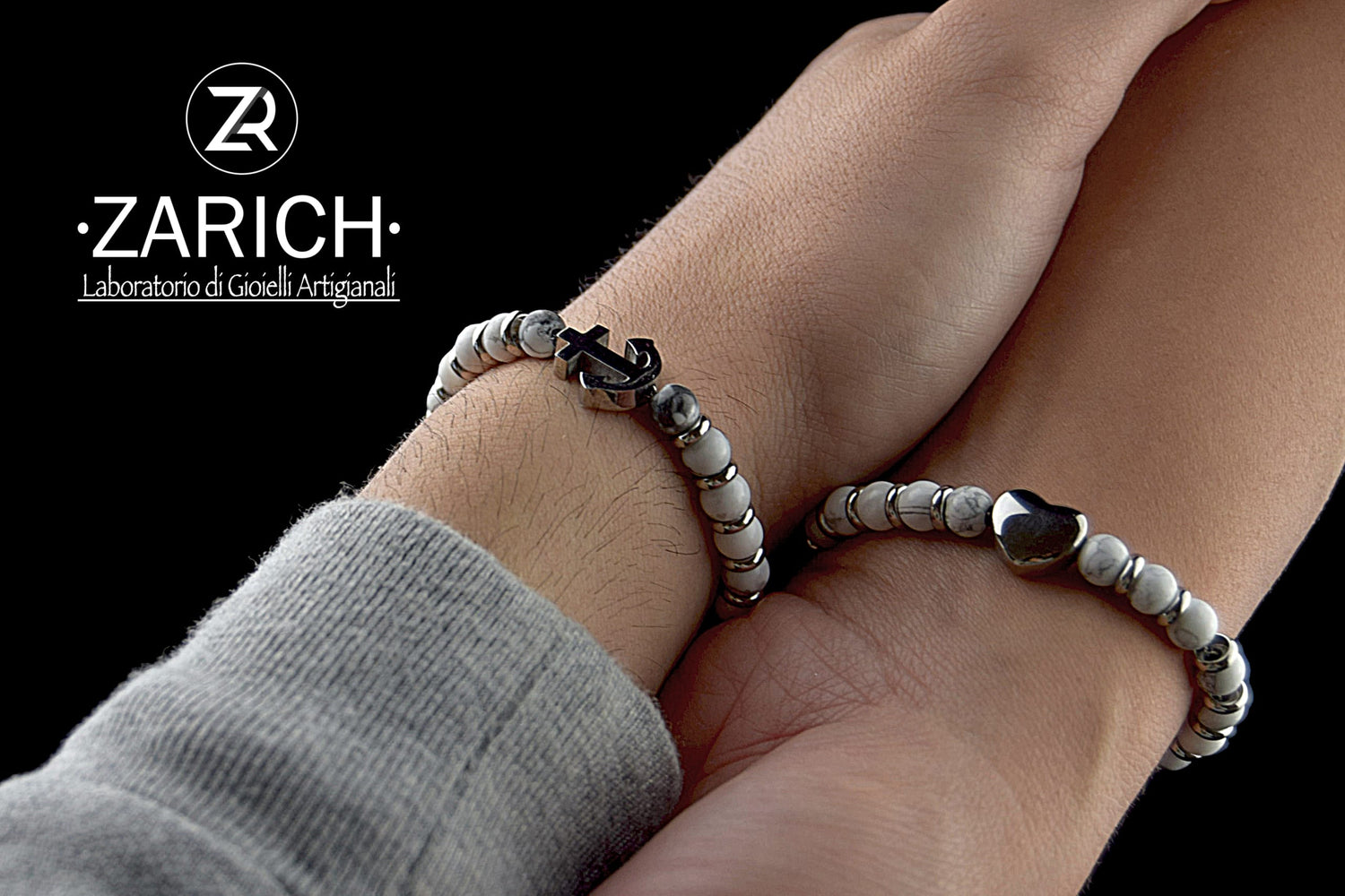 White Anchor Bracelet