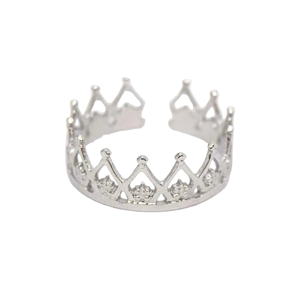 Queen Silver & Gold Ring