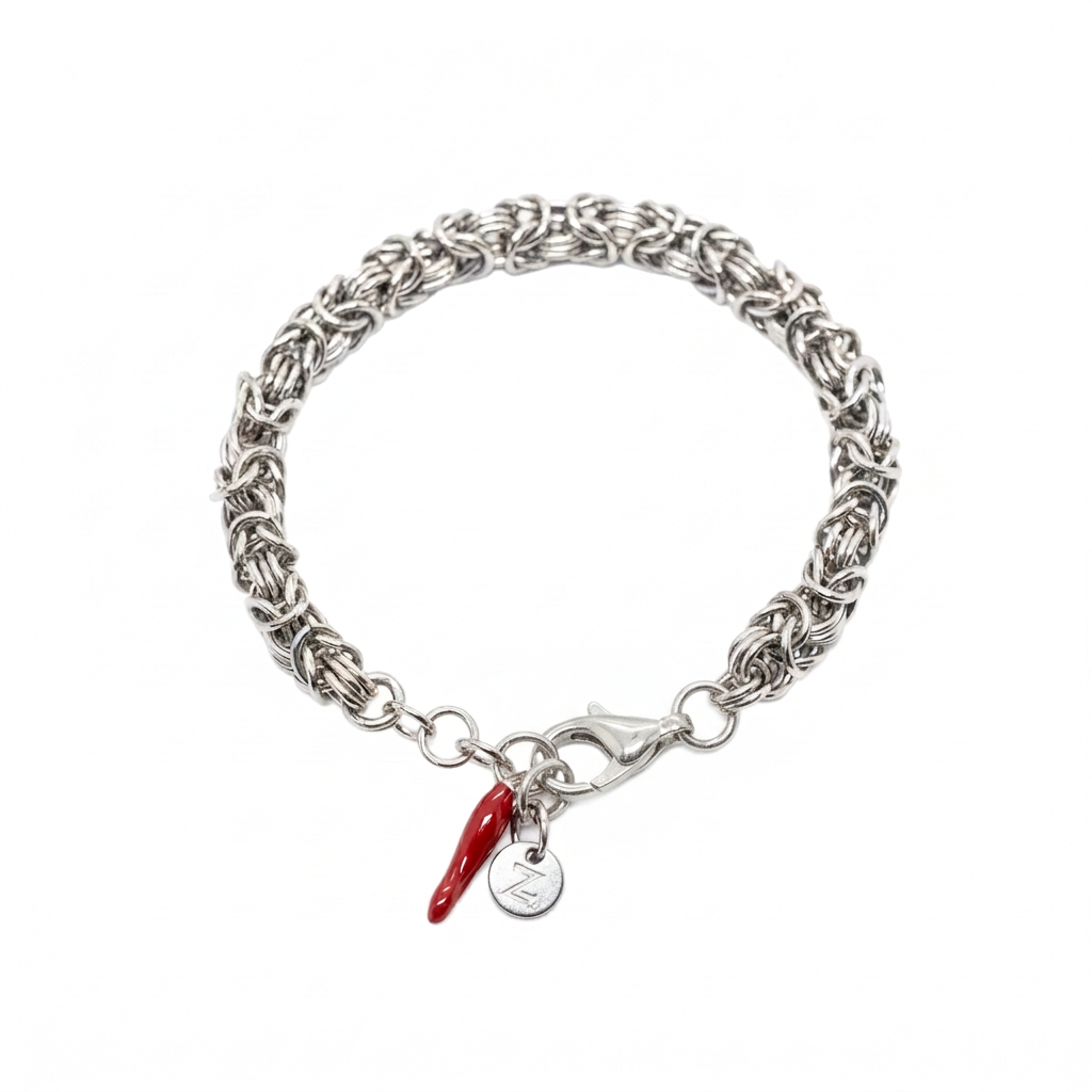 Bracciale Bizantina con cornetto