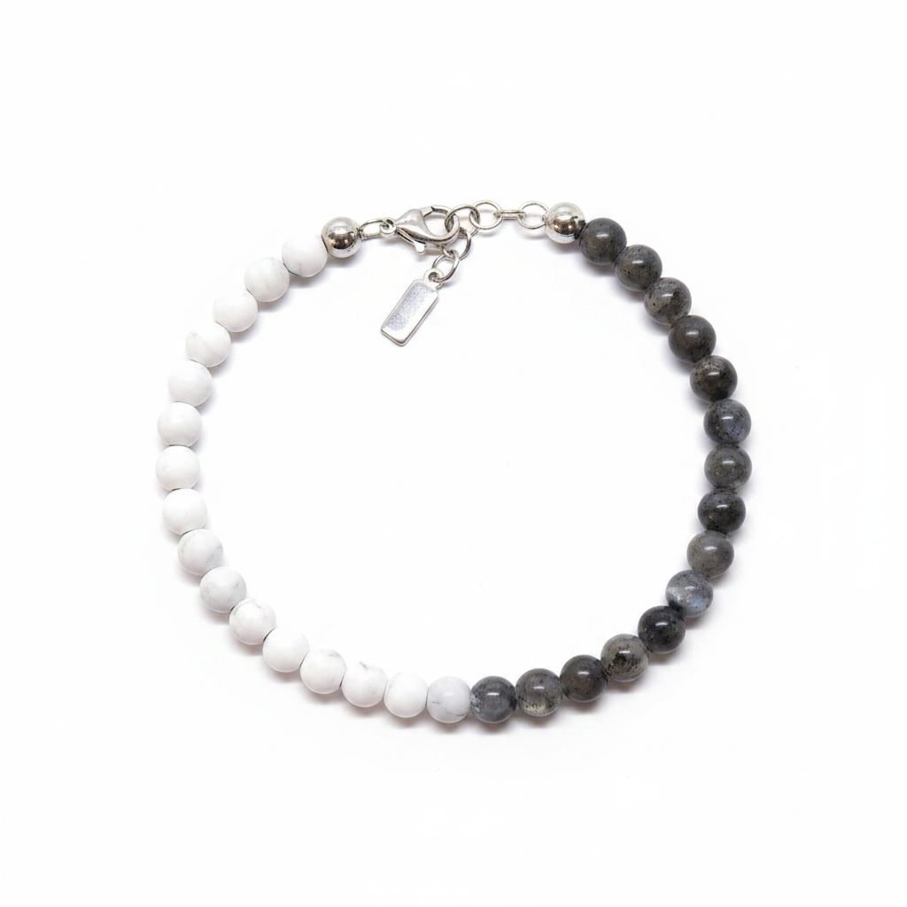 Bracciale Howlite & Labradorite