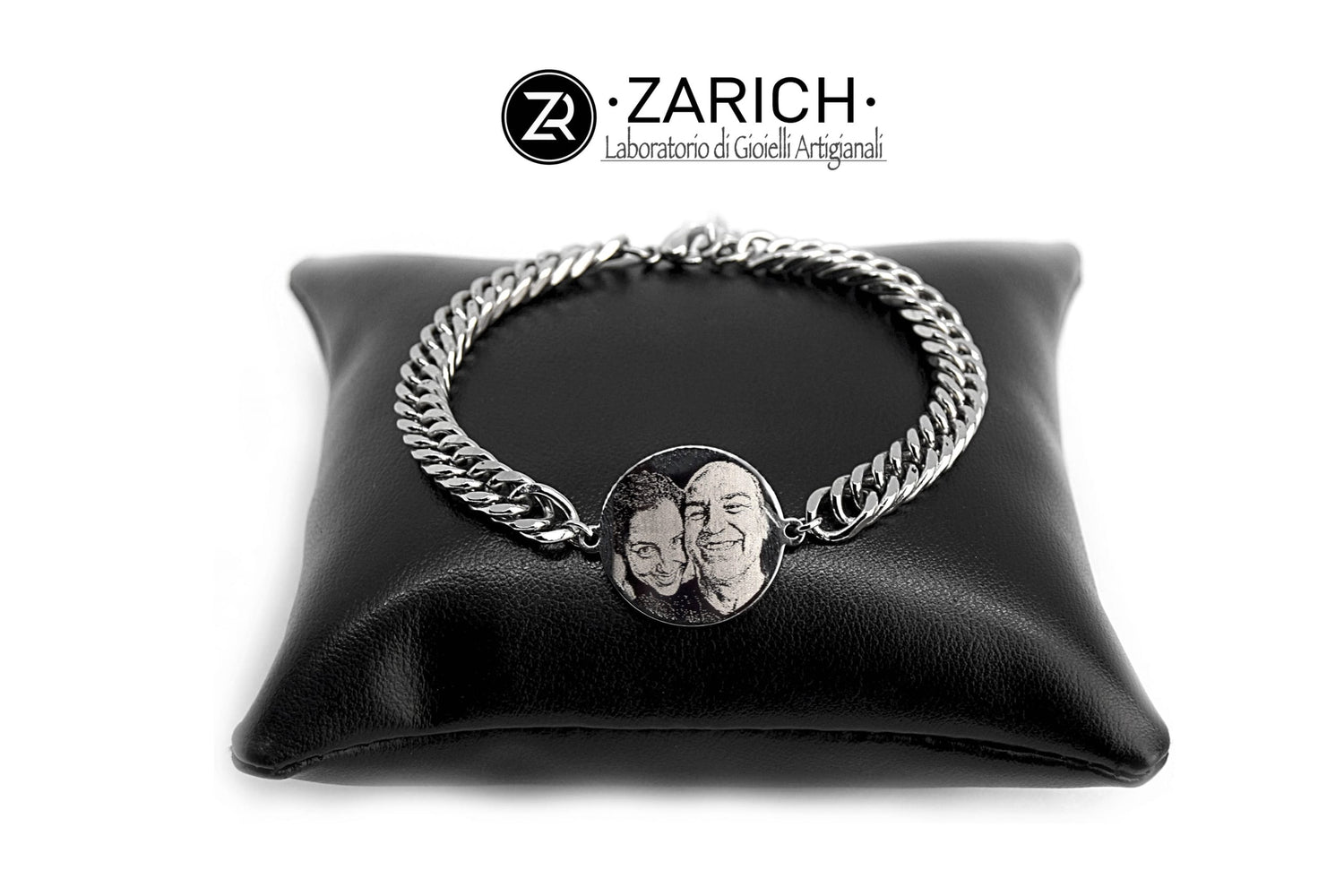 Arrow Dad Photo-Engraved Bracelet
