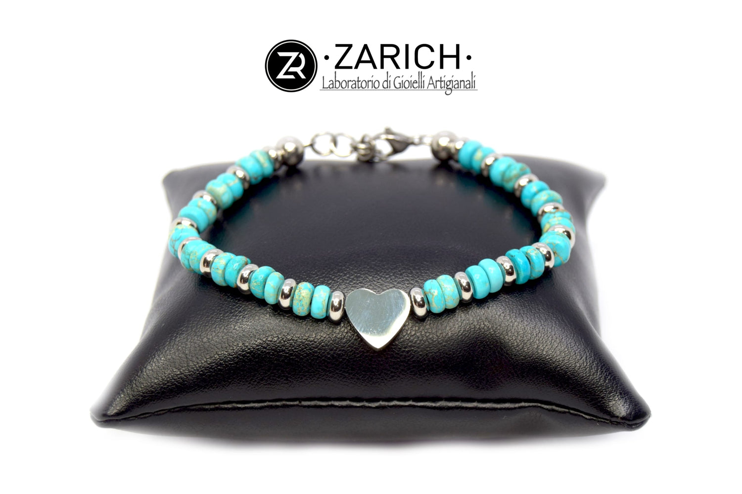 Bracciale Cuore con dischi