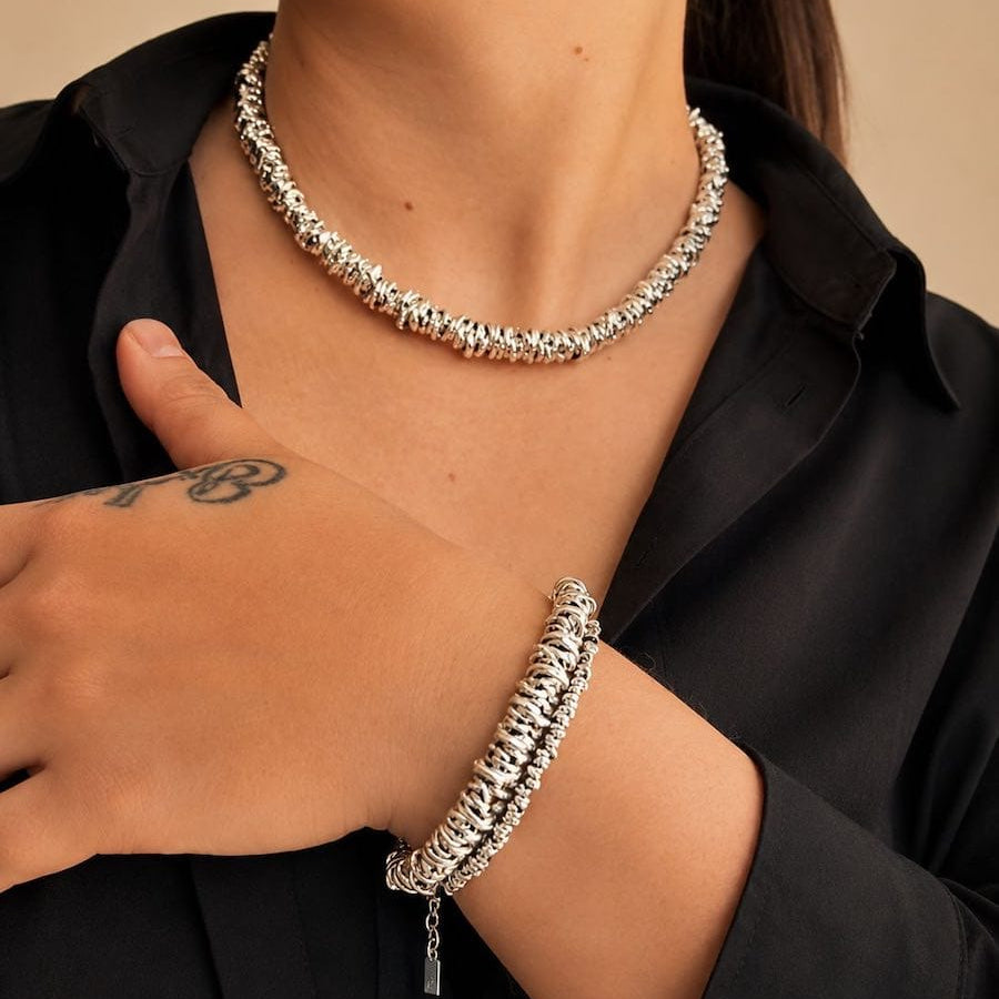Parure Nodino Alluminio