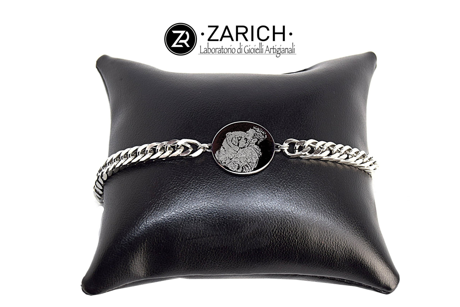 Arrow Dad Photo-Engraved Bracelet