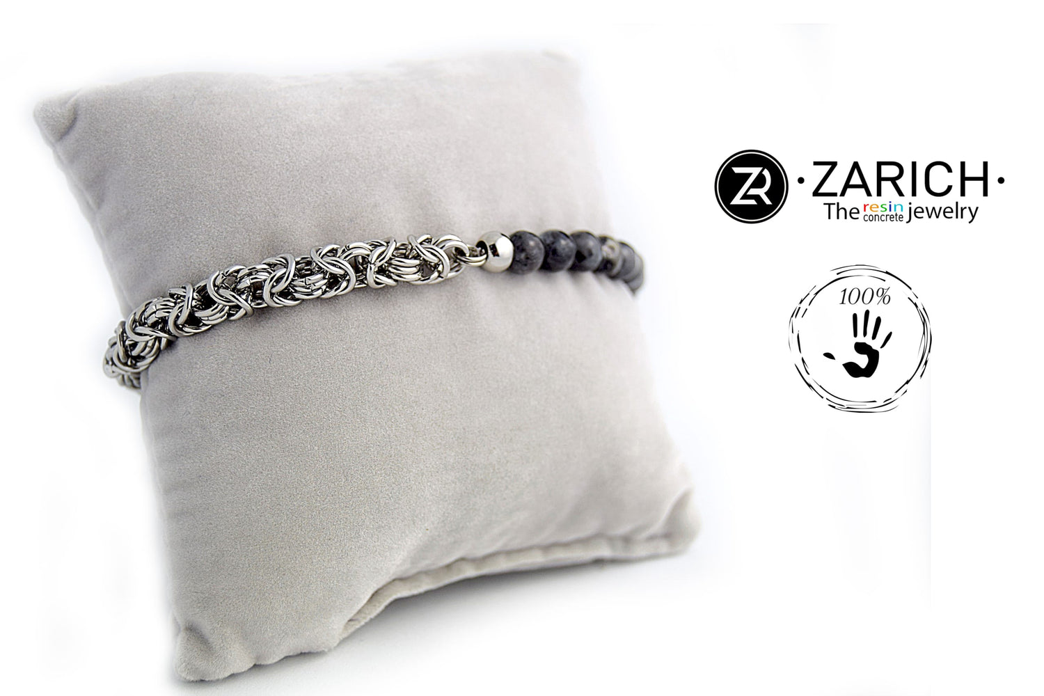 Bracciale Ibrid Grigio