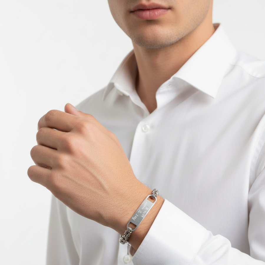 Bracciale bizantina Papà