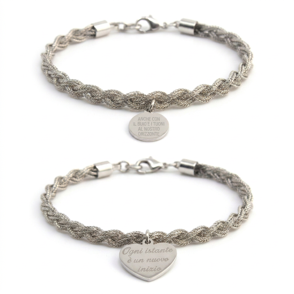 Bracciali couple Braid