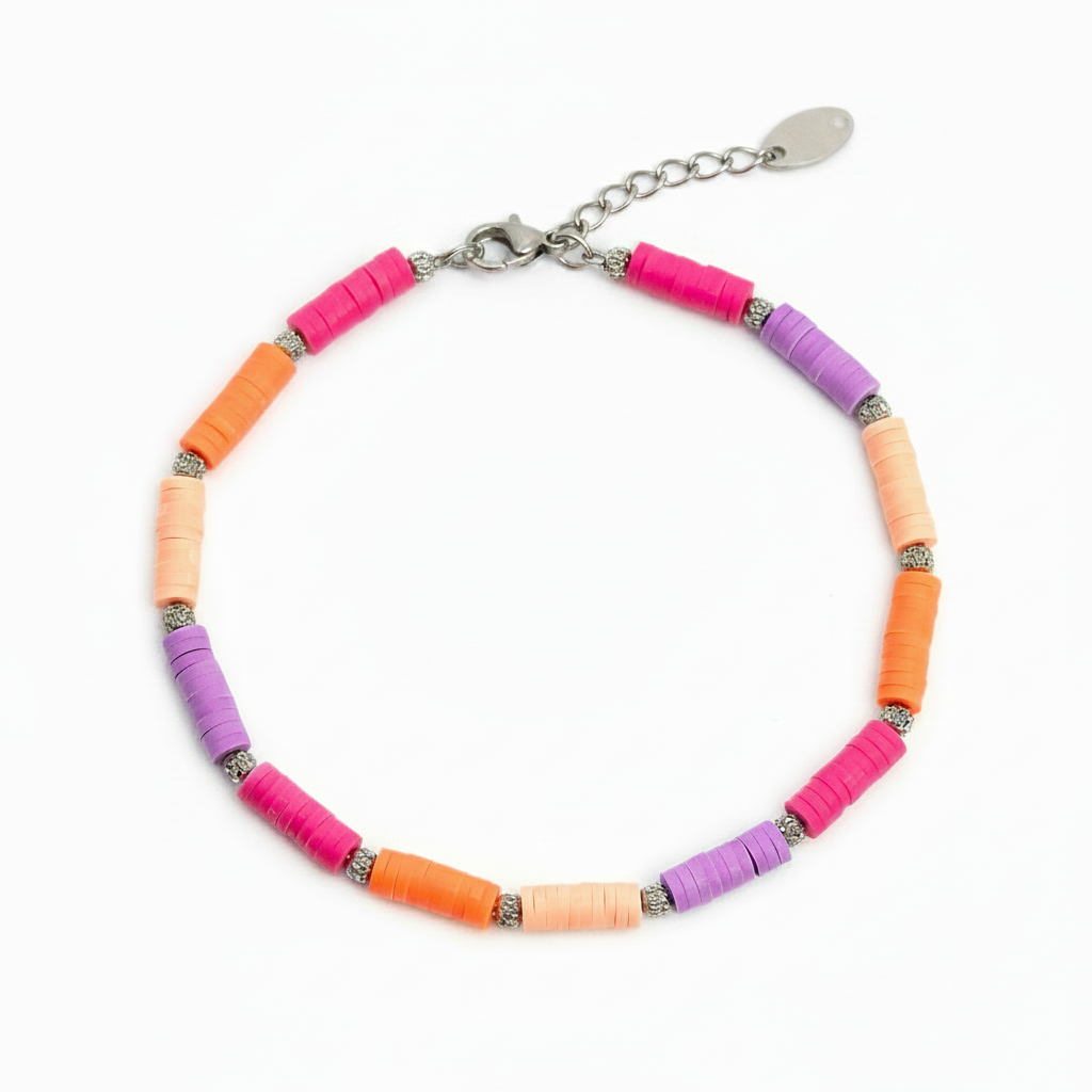Cavigliera pasta polimerica Multicolours