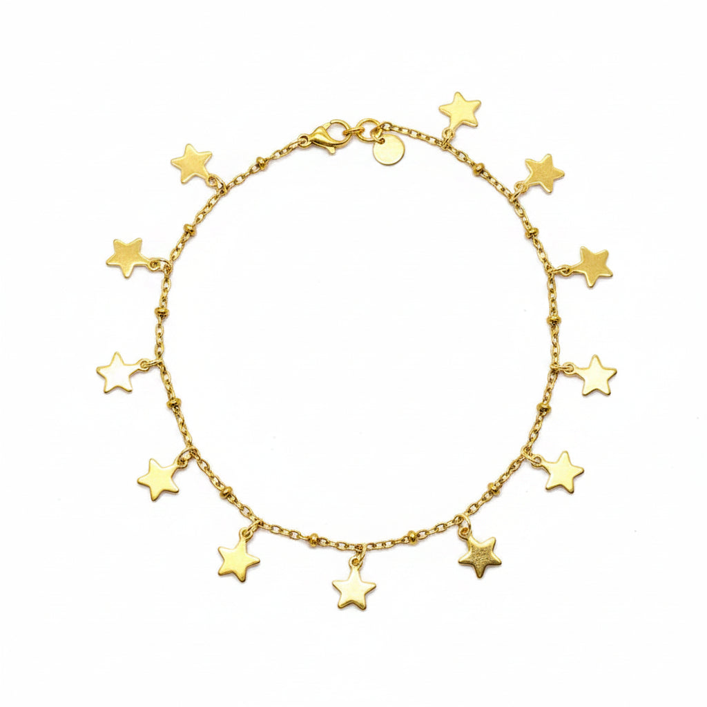 Cavigliera Stars Gold