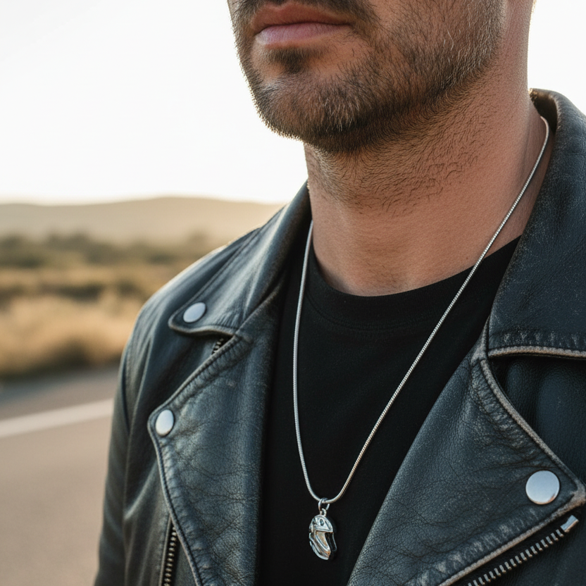 Collana Biker