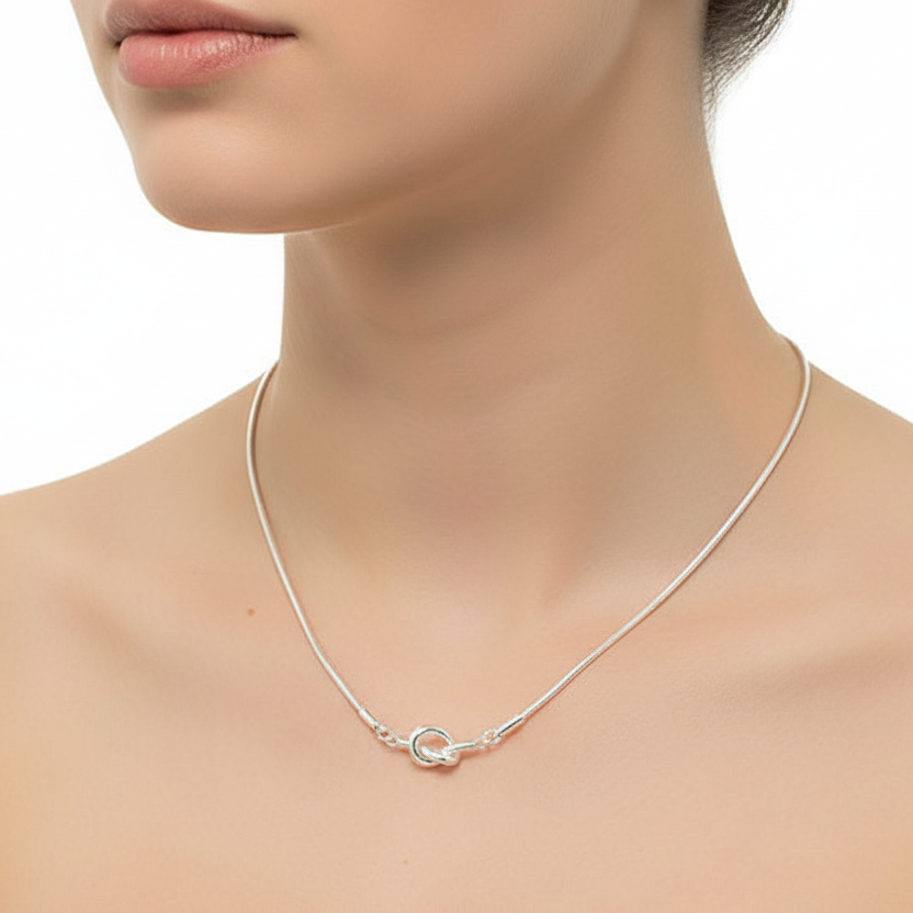 Collana snake nodo