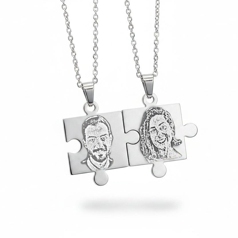 Collane Puzzle Fotoincise