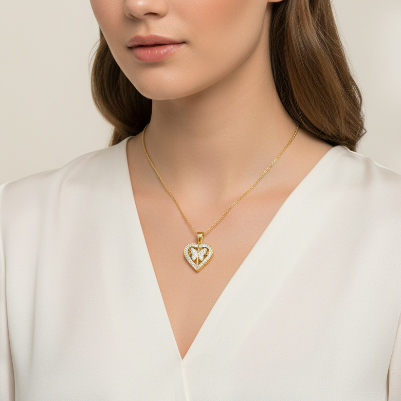 Collana Butterfly Gold