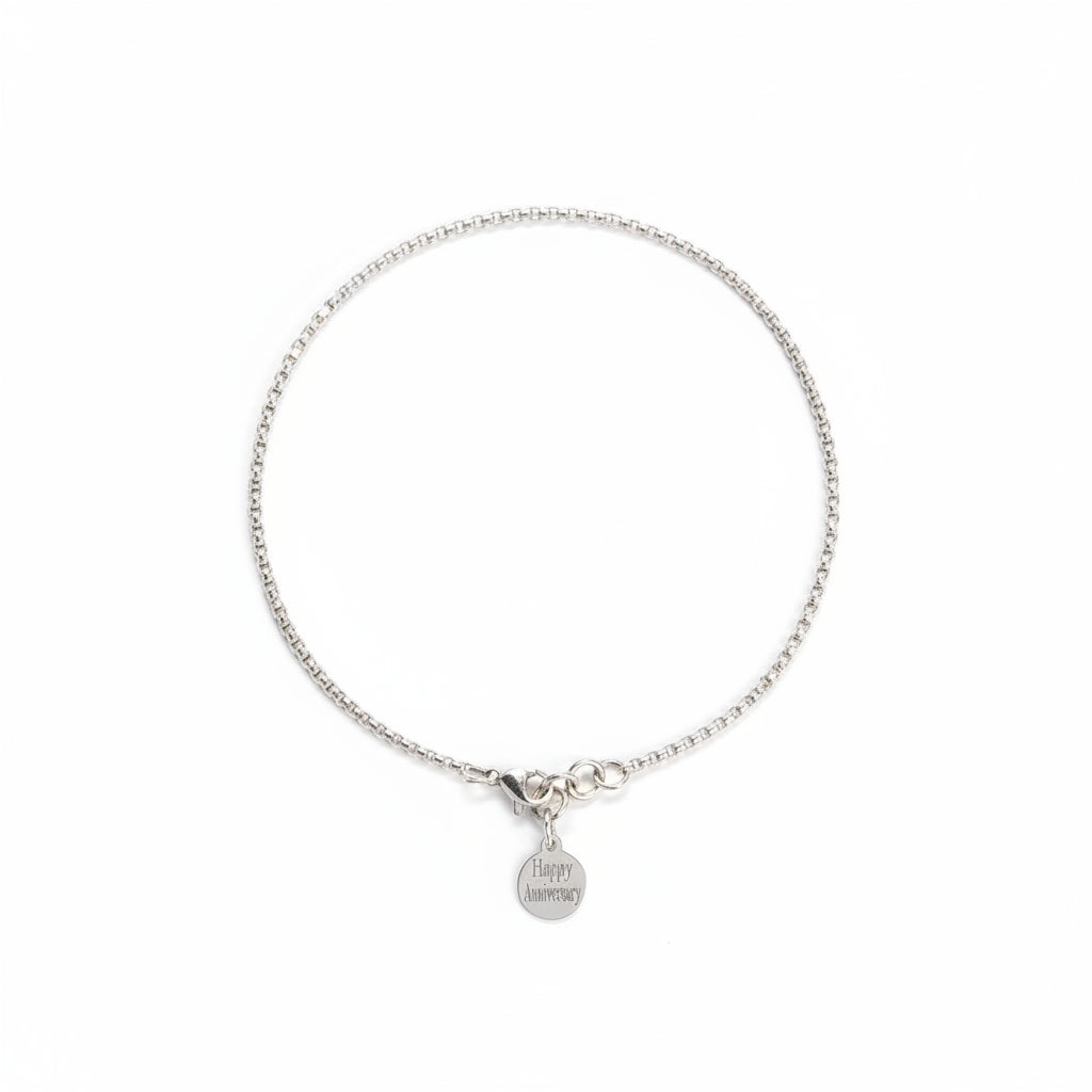 Personalised cube bracelet