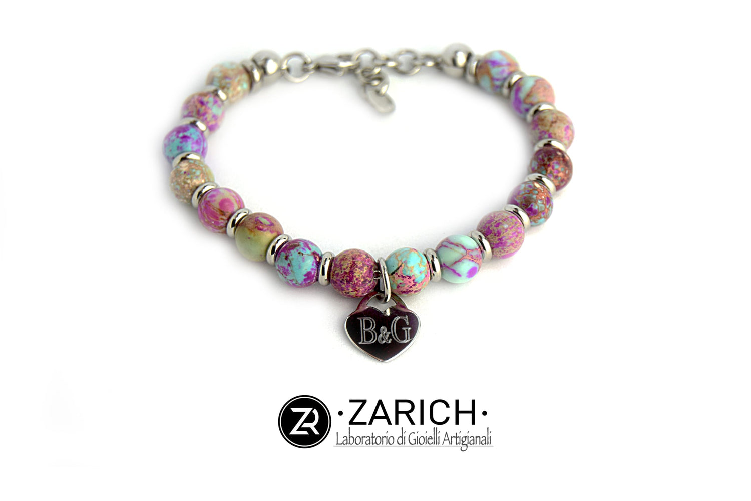 Jasper Tiffany heart bracelet