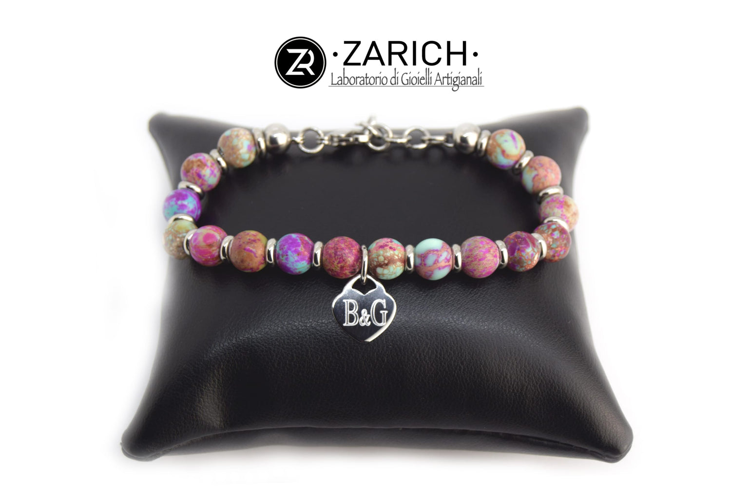 Jasper Tiffany heart bracelet