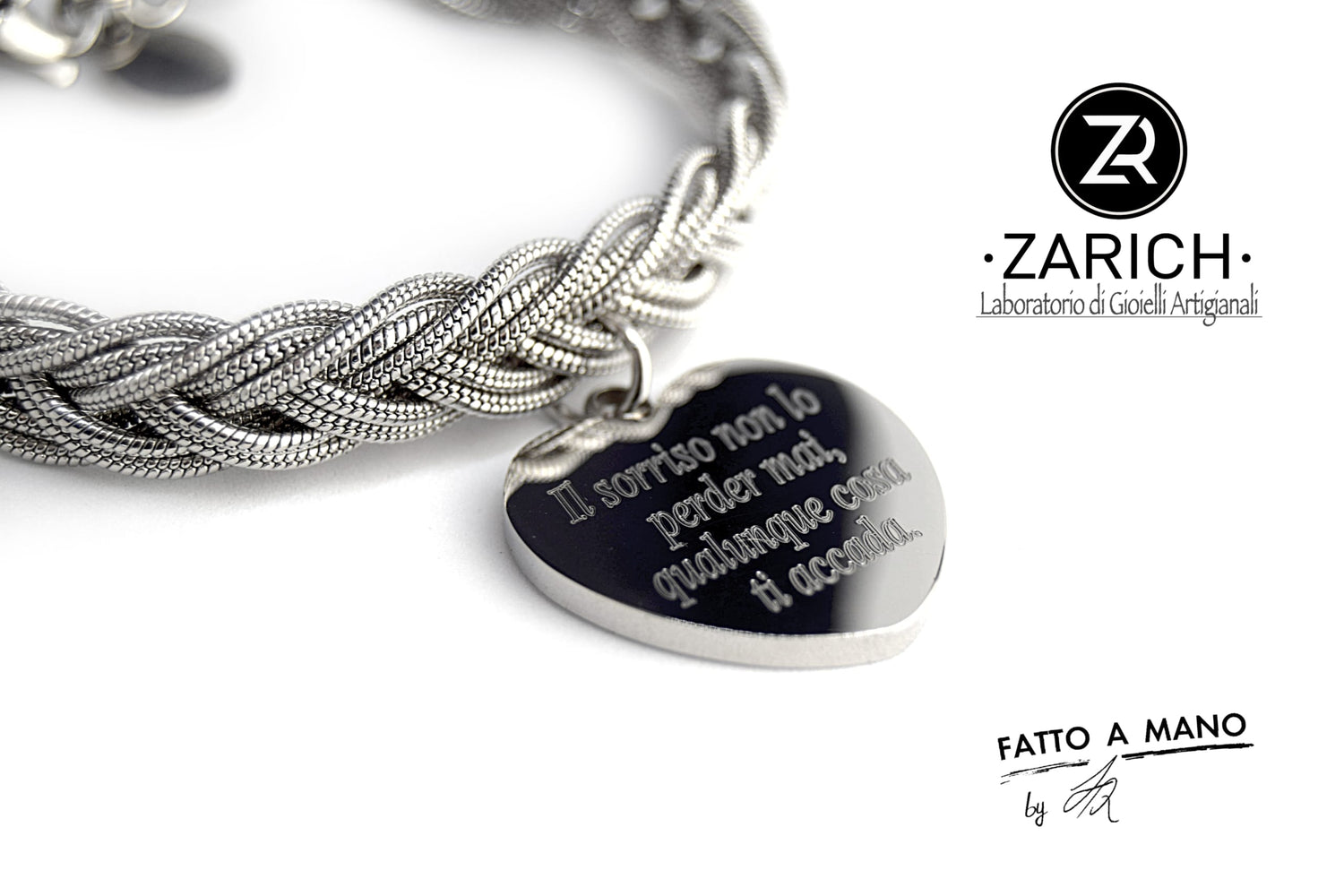 Heart Magnificent Braid Bracelet