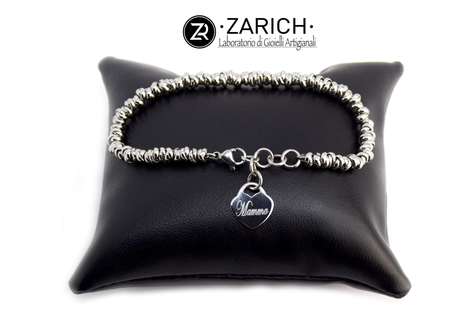 Small Engraved Heart Knot