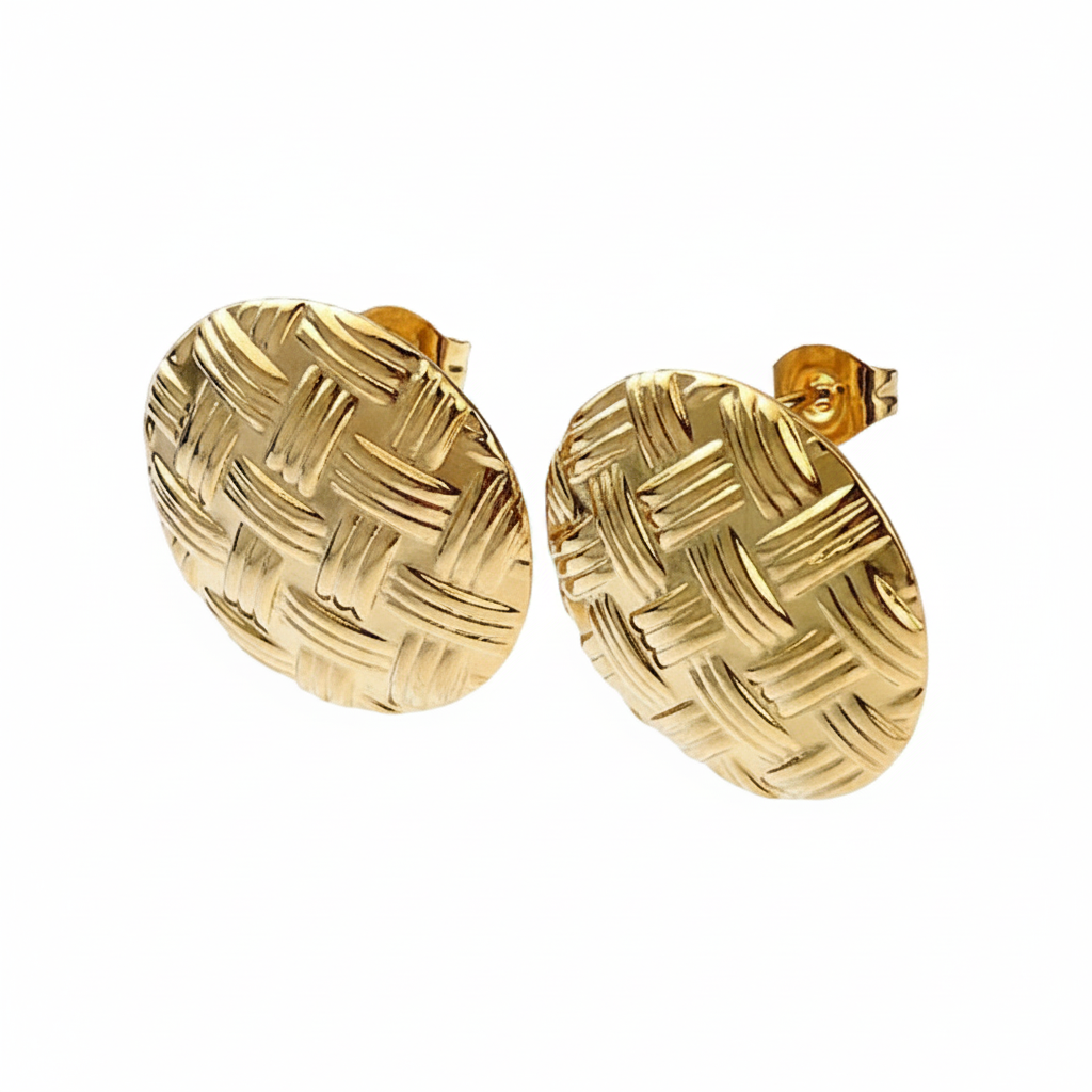 Orecchini Bottone Gold