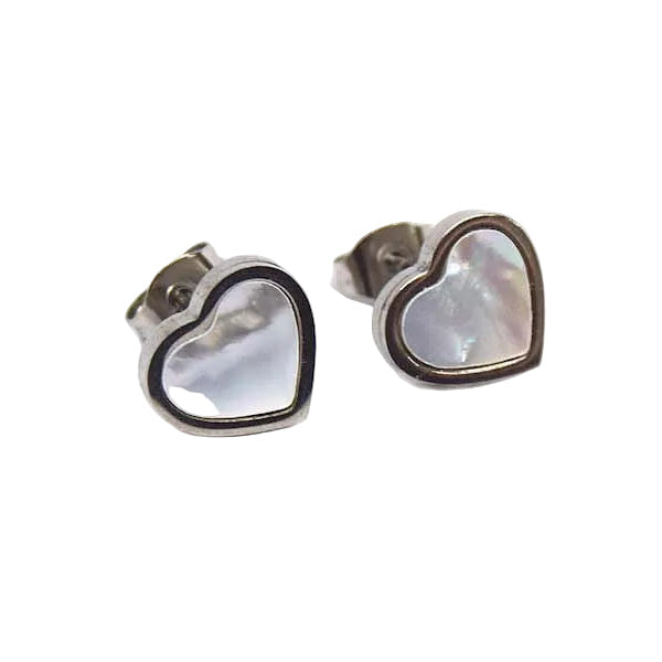 Orecchini Pearl Heart