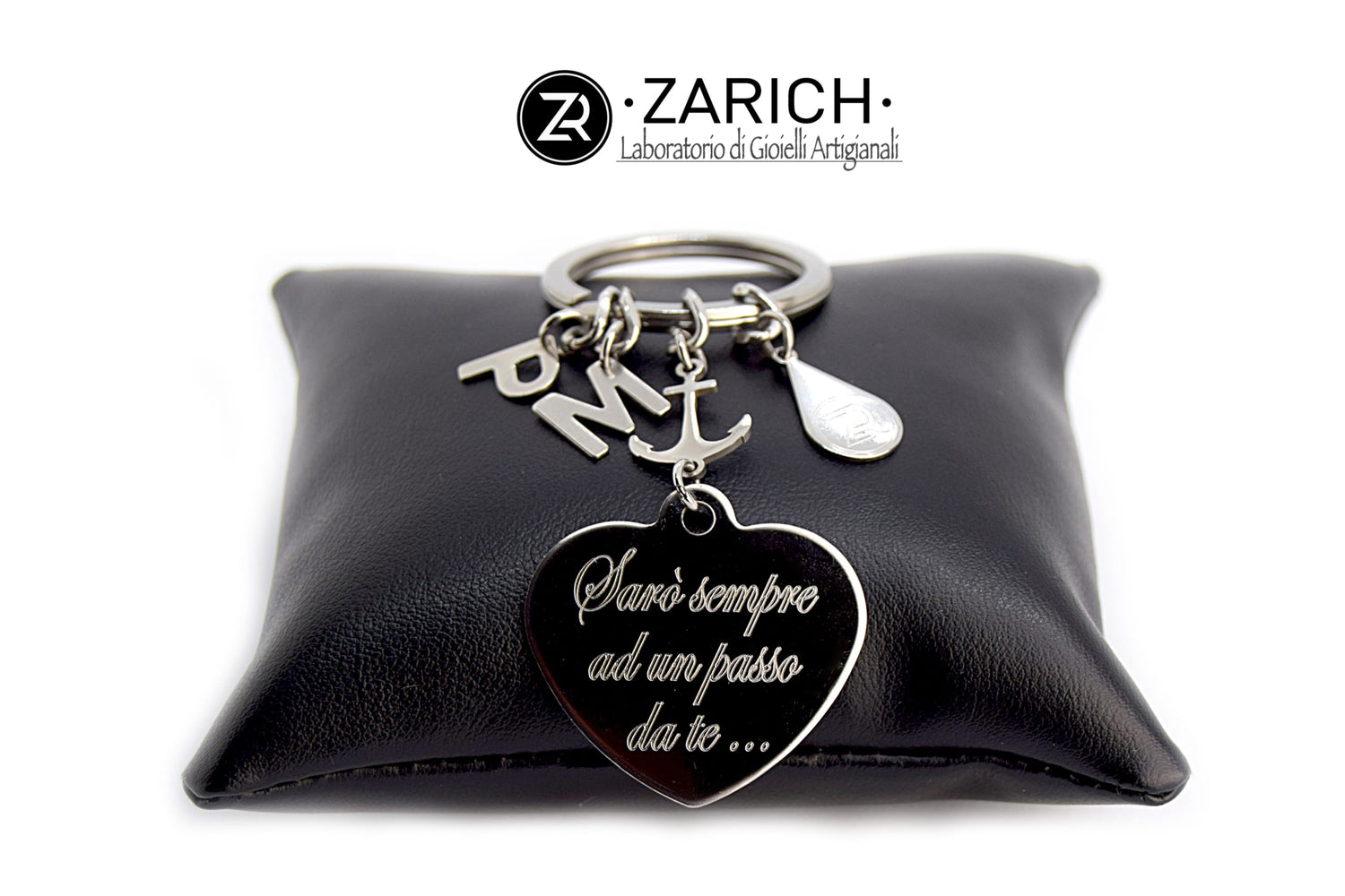 Anchor Heart Keychain