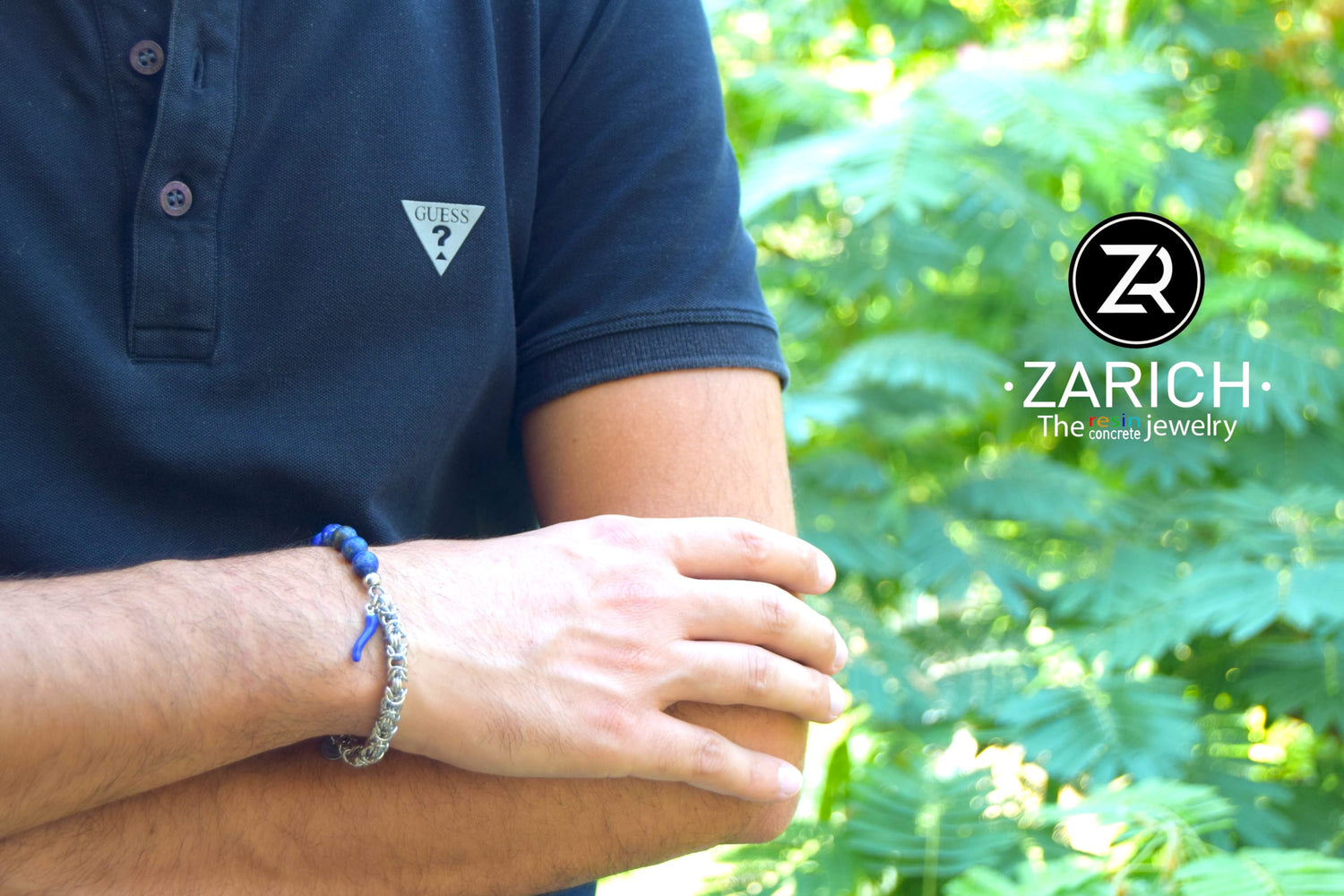 Blue Hybrid Bracelet
