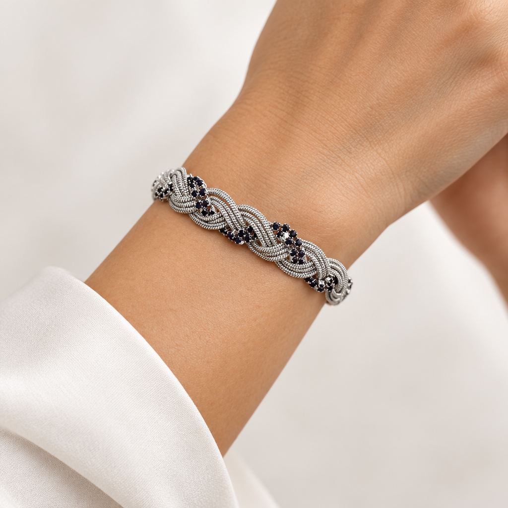 Bracciale Braid Snake Tennis