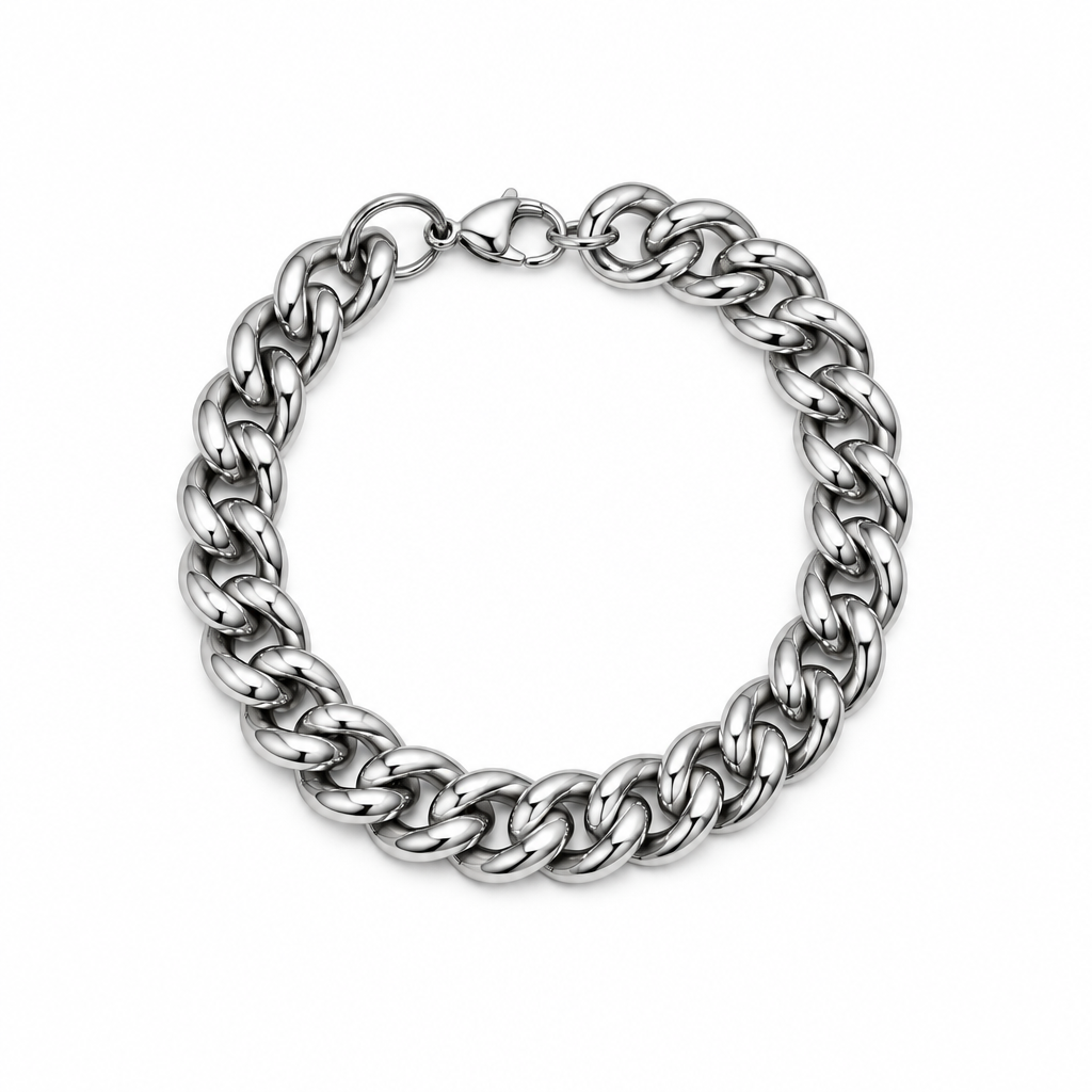 Bracciale ad anelli larghi