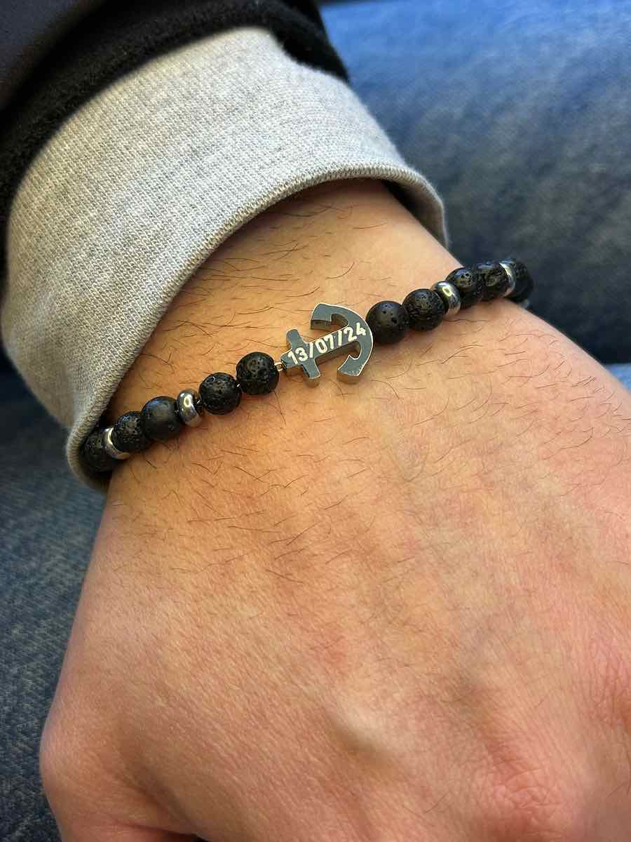 Bracciale lavica Ancora