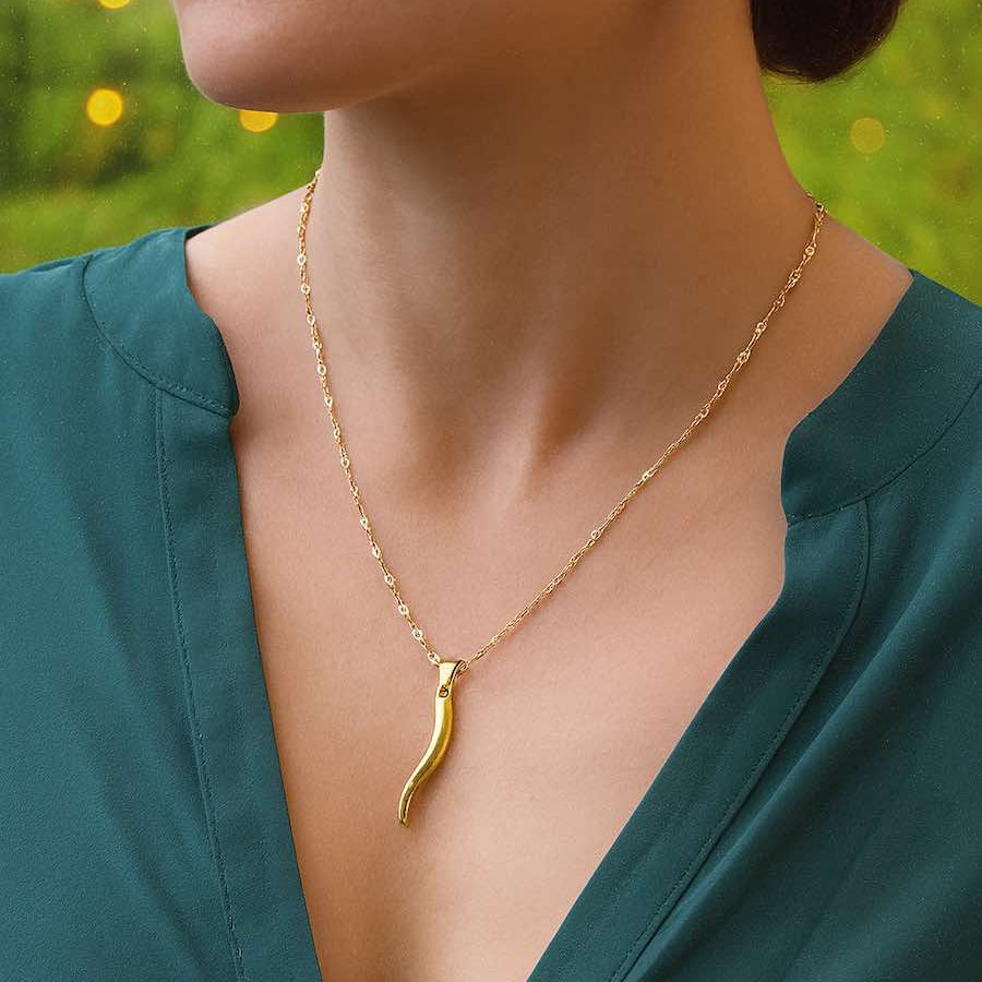 Cornetto Gold Necklace