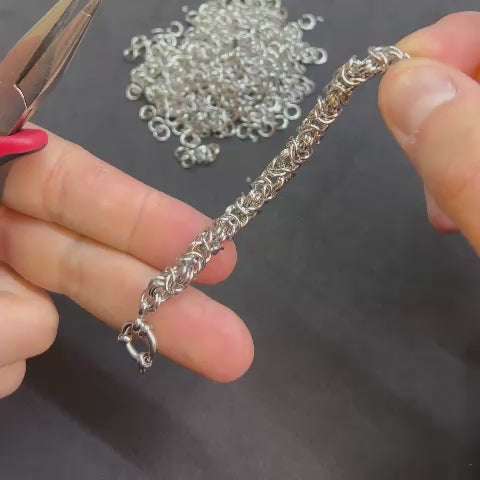 Bracciale Treccia Bizantina