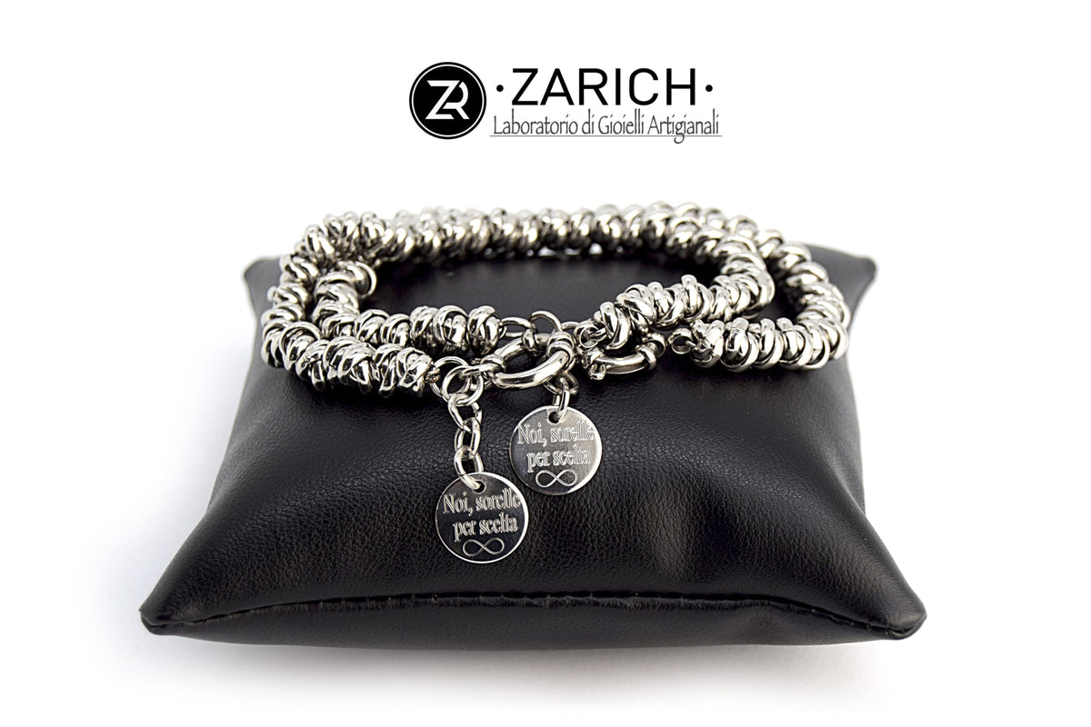 Bracciale Trinodino Medaglia finale Incisa